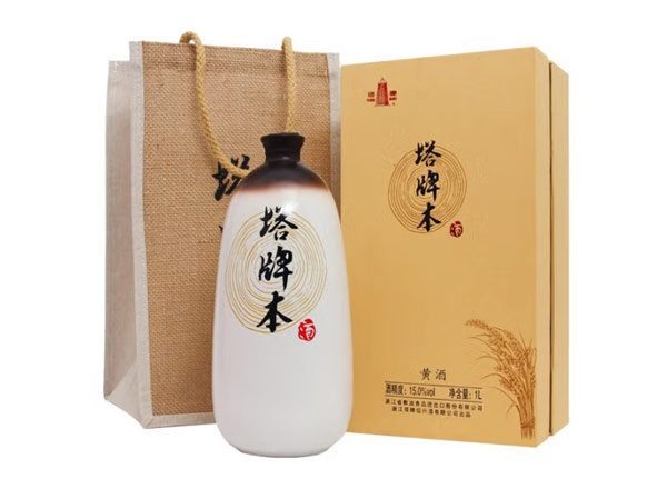 襄阳塔牌黄酒回收塔牌本酒500ml/1000ml绍兴黄酒花雕酒礼盒