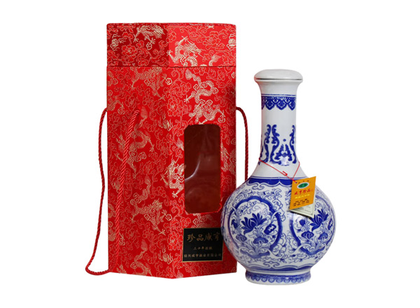 襄阳咸亨黄酒回收珍品咸亨三十年花雕酒青瓷瓶盒装绍兴黄酒2.5L